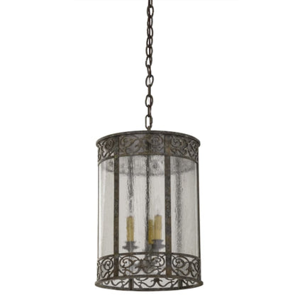 Meyda Tiffany Antencio 3 Light 14" Wide Taper Candle Pendant