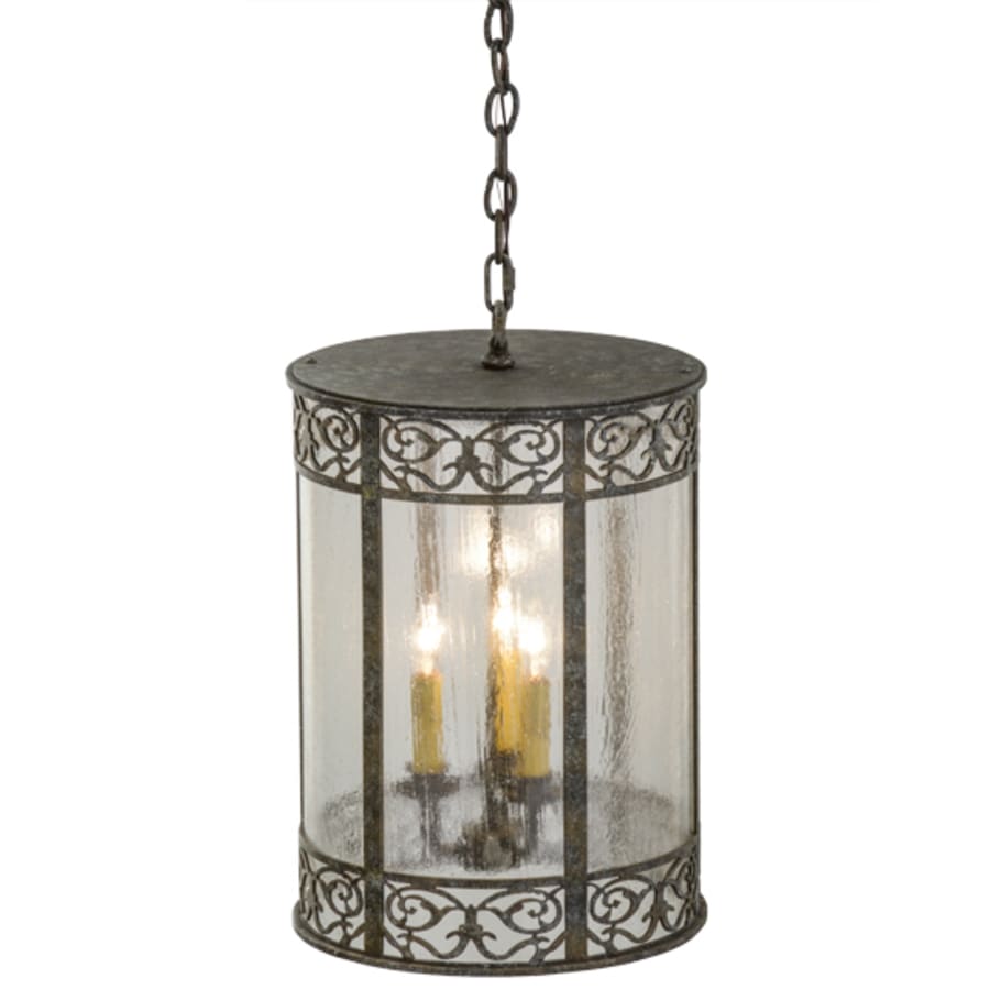 Meyda Tiffany Antencio 3 Light 14" Wide Taper Candle Pendant