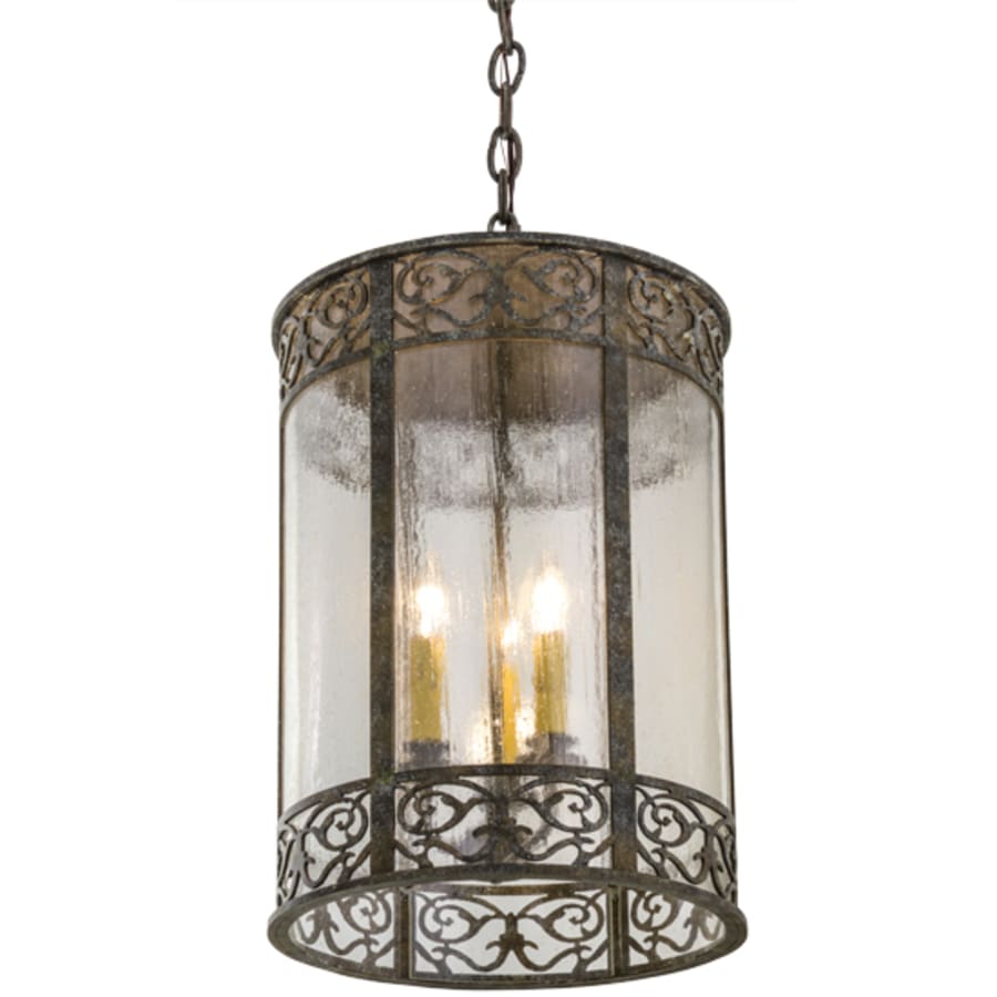 Meyda Tiffany Antencio 3 Light 14" Wide Taper Candle Pendant
