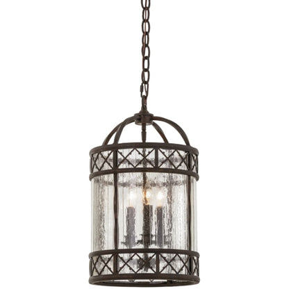 Meyda Tiffany Antencio 3 Light 12" Wide Taper Candle Pendant
