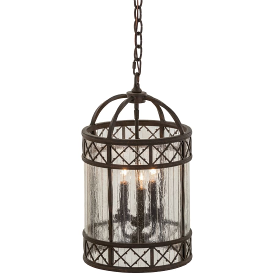 Meyda Tiffany Antencio 3 Light 12" Wide Taper Candle Pendant