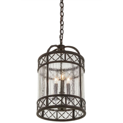 Meyda Tiffany Antencio 3 Light 12" Wide Taper Candle Pendant