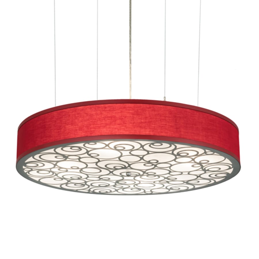 Meyda Tiffany Cilindro 4 Light 30" Wide Suspension Pendant