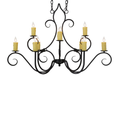 Meyda Tiffany Clifton 10 Light 26" Wide Taper Candle Style Chandelier
