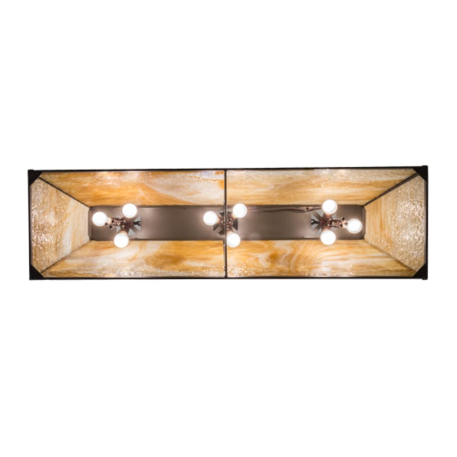 Meyda Tiffany Buffalo at Lake 9 Light 60" Wide Linear Pendant