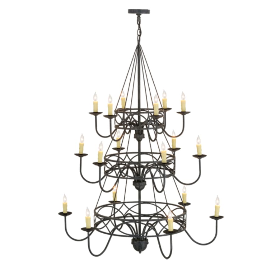 Meyda Tiffany Polonella 18 Light 48" Wide Taper Candle Style Chandelier