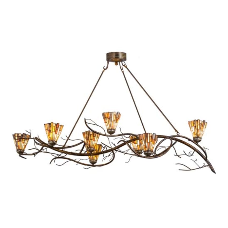 Meyda Tiffany Winter Solstice 8 Light 27" Wide Chandelier