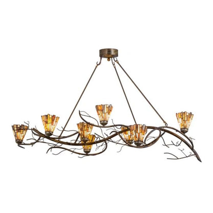 Meyda Tiffany Winter Solstice 8 Light 27" Wide Chandelier