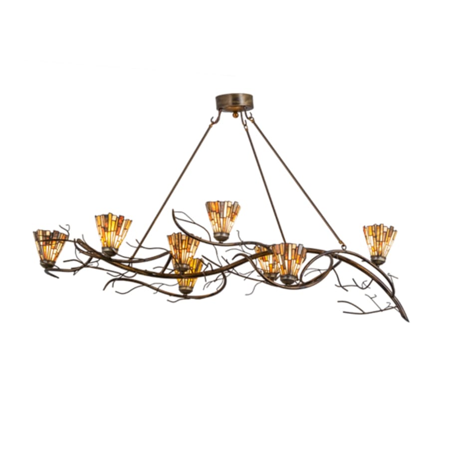 Meyda Tiffany Winter Solstice 8 Light 27" Wide Chandelier