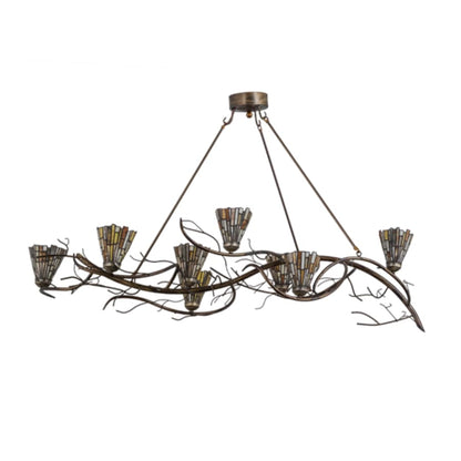 Meyda Tiffany Winter Solstice 8 Light 27" Wide Chandelier