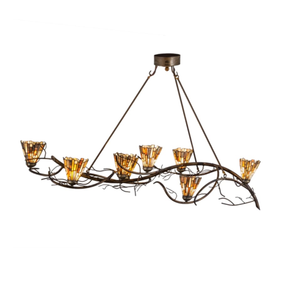 Meyda Tiffany Winter Solstice 8 Light 27" Wide Chandelier