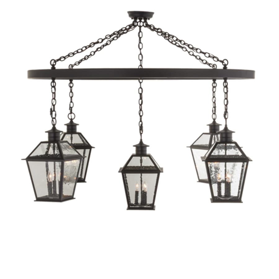 Meyda Tiffany Coach 15 Light 68" Wide Lantern Chandelier