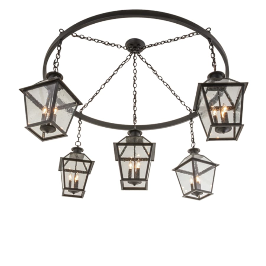 Meyda Tiffany Coach 15 Light 68" Wide Lantern Chandelier