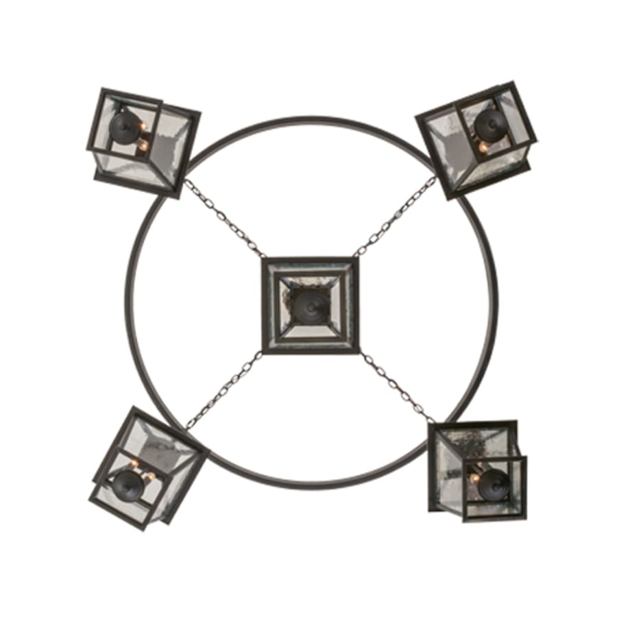 Meyda Tiffany Coach 15 Light 68" Wide Lantern Chandelier