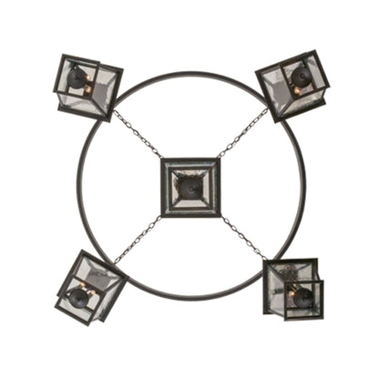 Meyda Tiffany Coach 15 Light 68" Wide Lantern Chandelier