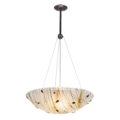 Meyda Tiffany Metro 3 Light 24" Wide Pendant