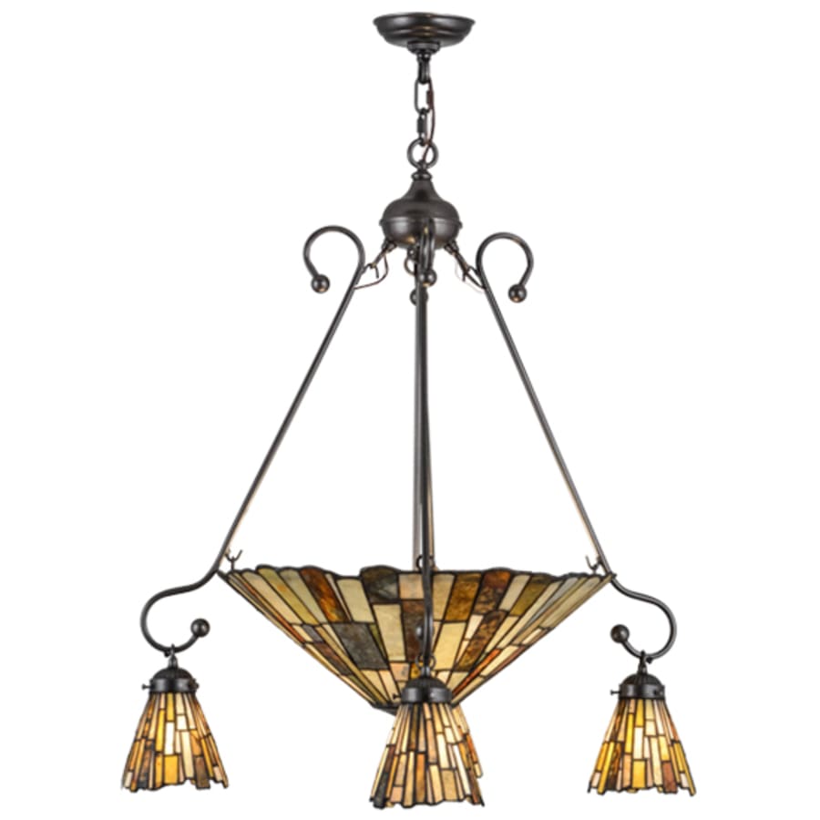 Meyda Tiffany Delta Jadestone 5 Light 30" Wide Chandelier
