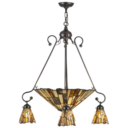 Meyda Tiffany Delta Jadestone 5 Light 30" Wide Chandelier