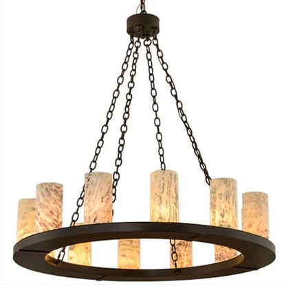 Meyda Tiffany Loxley 12 Light 42" Wide Ring Chandelier
