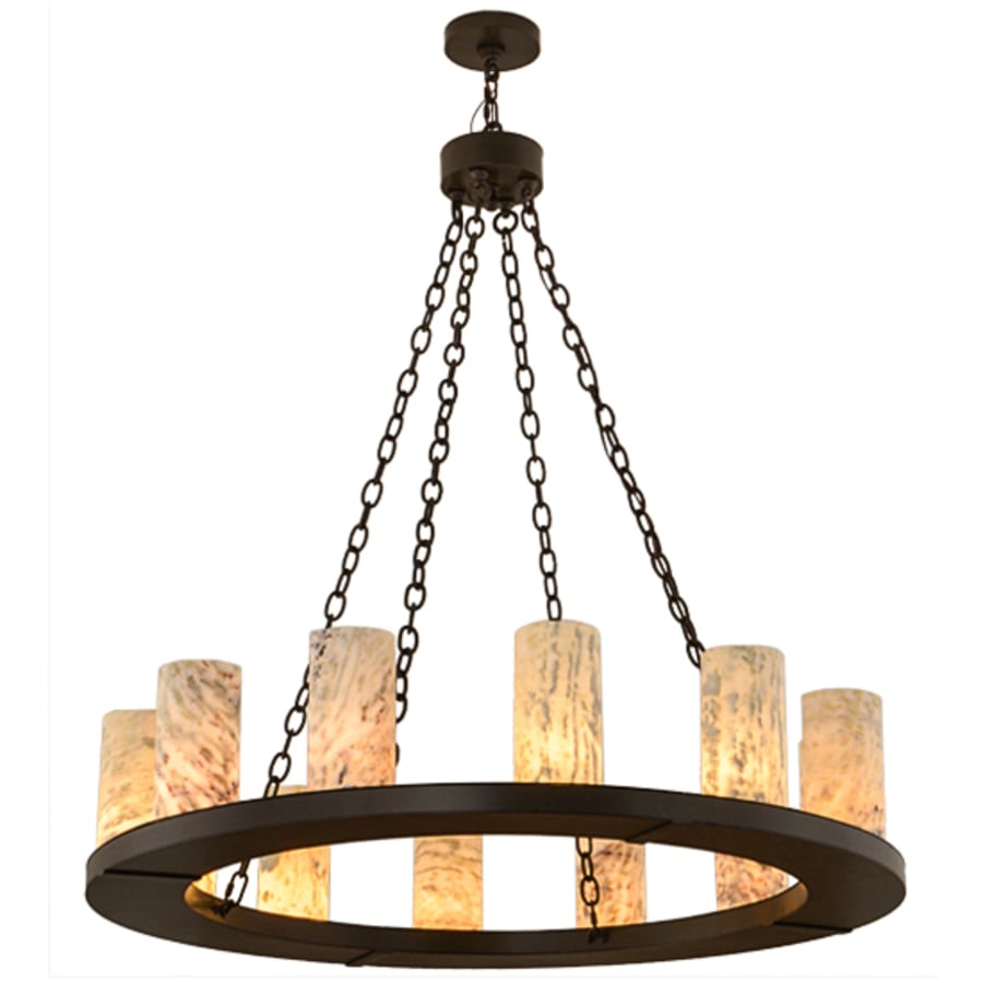 Meyda Tiffany Loxley 12 Light 42" Wide Ring Chandelier