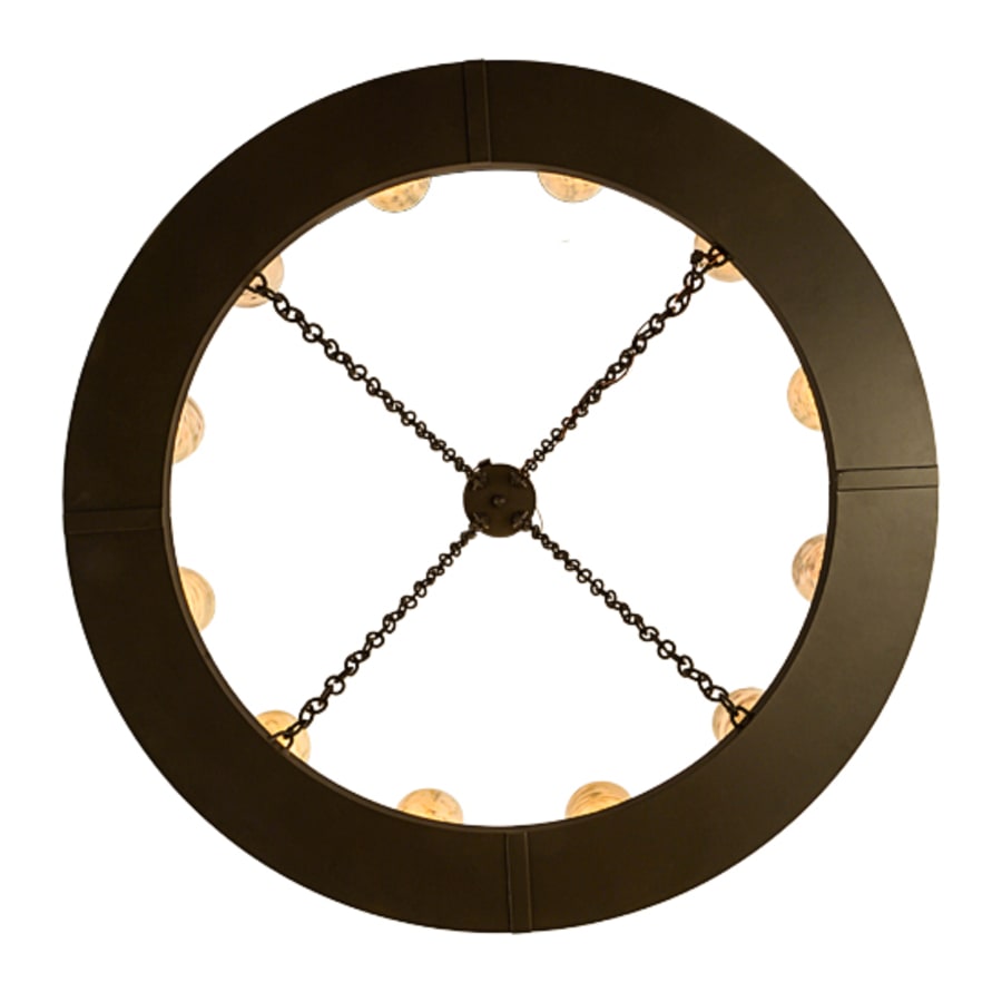 Meyda Tiffany Loxley 12 Light 42" Wide Ring Chandelier