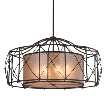 Meyda Tiffany Aspen 8 Light 49" Wide Pendant