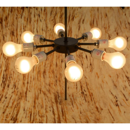 Meyda Tiffany Madison 8 Light 48" Wide Semi-Flush Bowl Ceiling Fixture with Beige Shade - Timeless Bronze Finish