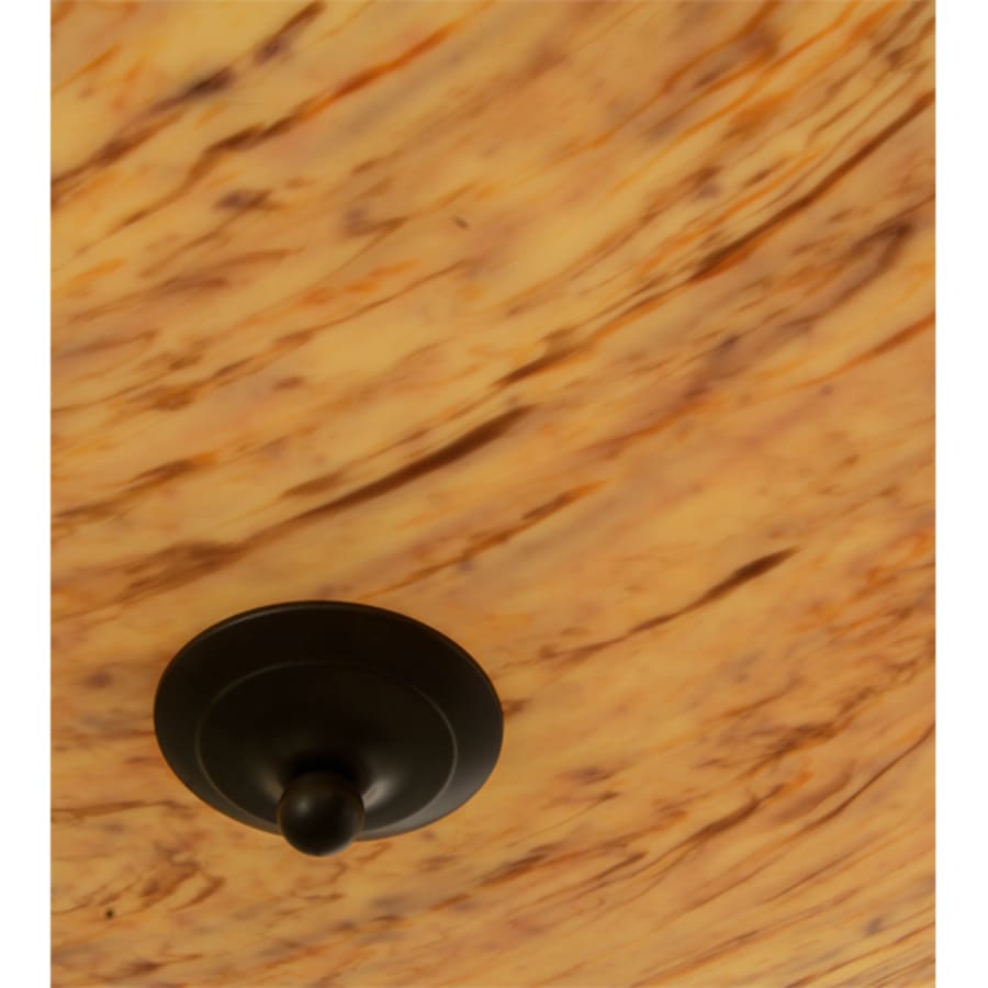 Meyda Tiffany Madison 8 Light 48" Wide Semi-Flush Bowl Ceiling Fixture with Beige Shade - Timeless Bronze Finish