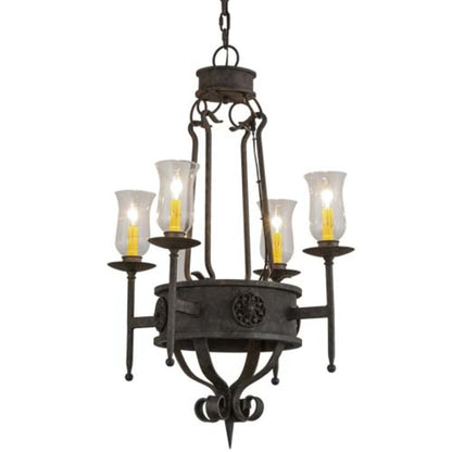Meyda Tiffany Lorenzo 4 Light 24" Wide Chandelier