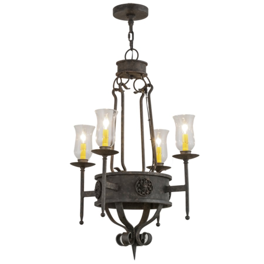 Meyda Tiffany Lorenzo 4 Light 24" Wide Chandelier