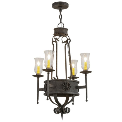 Meyda Tiffany Lorenzo 4 Light 24" Wide Chandelier