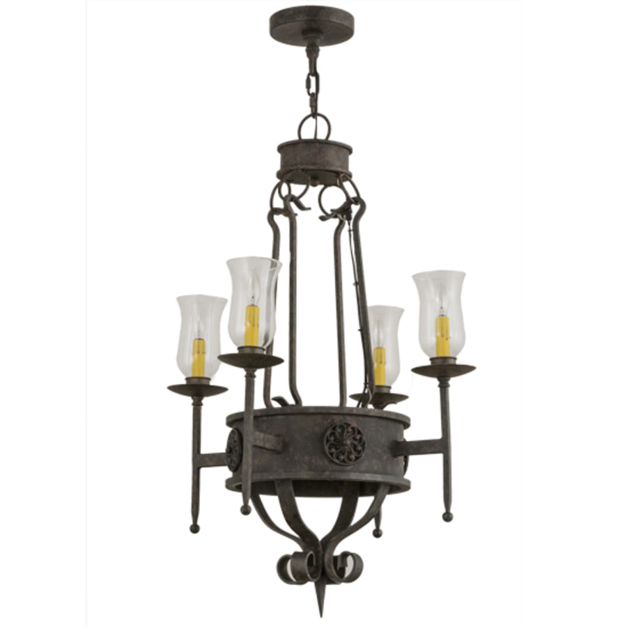 Meyda Tiffany Lorenzo 4 Light 24" Wide Chandelier