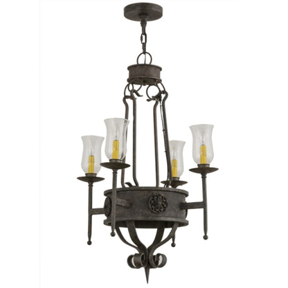 Meyda Tiffany Lorenzo 4 Light 24" Wide Chandelier