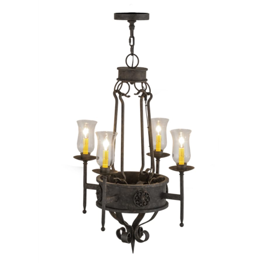 Meyda Tiffany Lorenzo 4 Light 24" Wide Chandelier