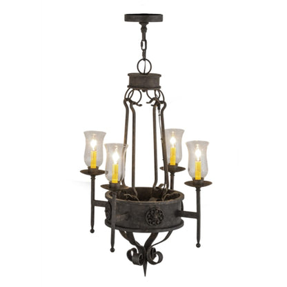 Meyda Tiffany Lorenzo 4 Light 24" Wide Chandelier
