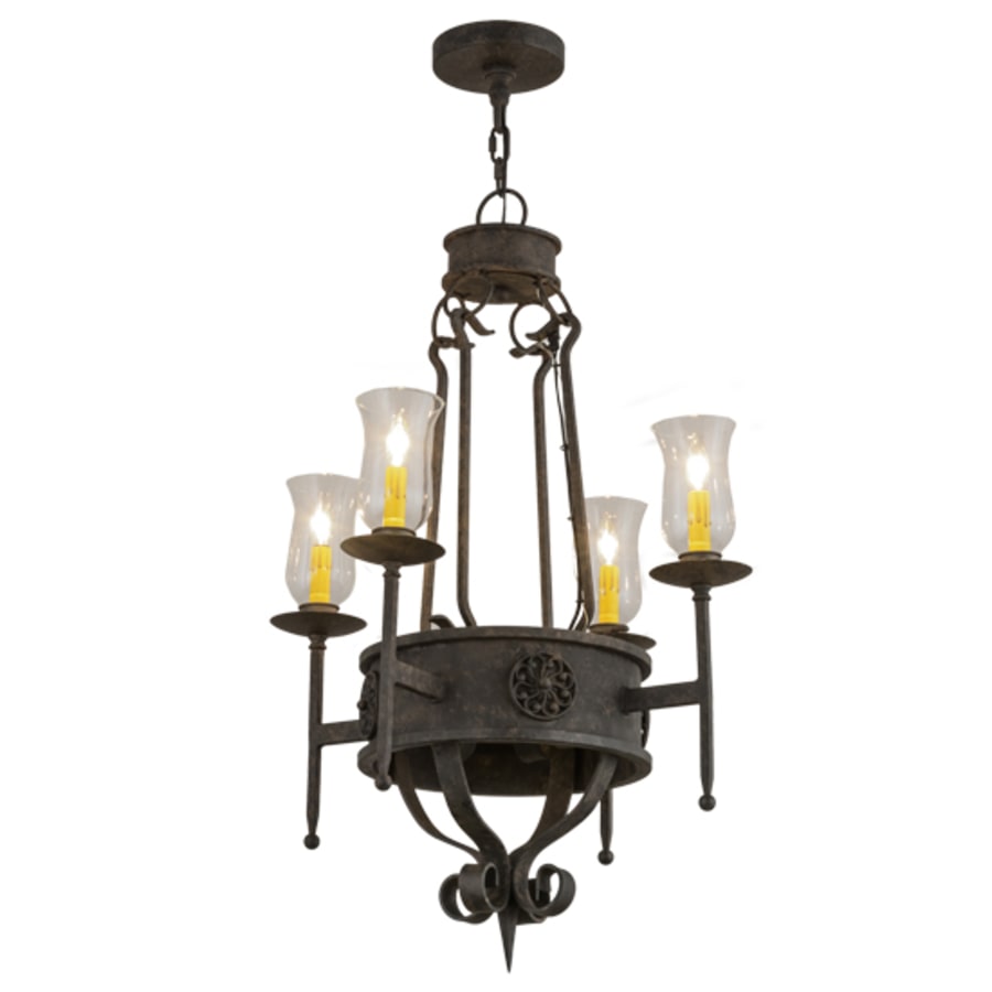 Meyda Tiffany Lorenzo 4 Light 24" Wide Chandelier