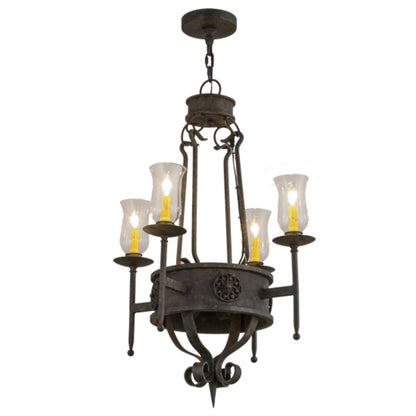 Meyda Tiffany Lorenzo 4 Light 24" Wide Chandelier