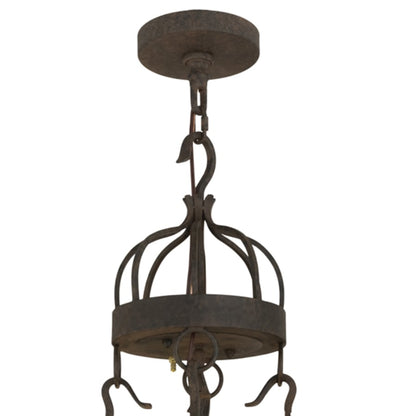 Meyda Tiffany Lakeshore 4 Light 24" Wide Ring Chandelier
