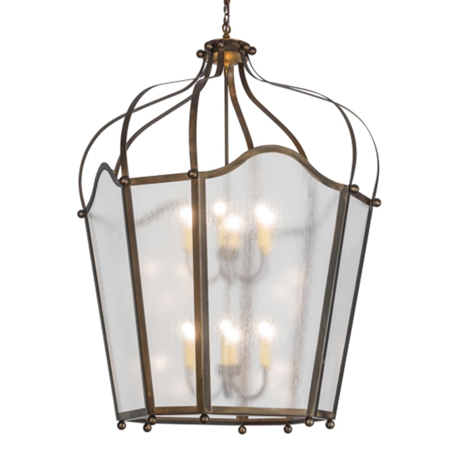Meyda Tiffany Citadel 12 Light 42" Wide Taper Candle Pendant