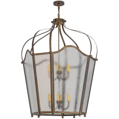 Meyda Tiffany Citadel 12 Light 42" Wide Taper Candle Pendant