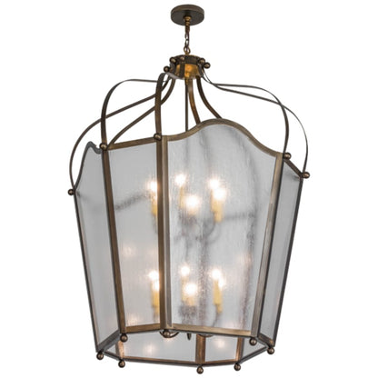 Meyda Tiffany Citadel 12 Light 42" Wide Taper Candle Pendant