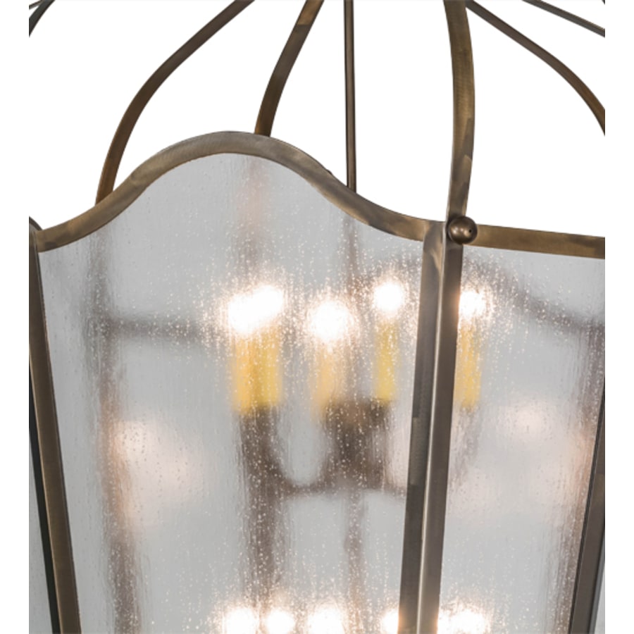 Meyda Tiffany Citadel 12 Light 42" Wide Taper Candle Pendant