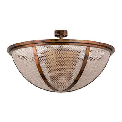 Meyda Tiffany Maille 5 Light 48" Wide Semi-Flush Bowl Ceiling Fixture