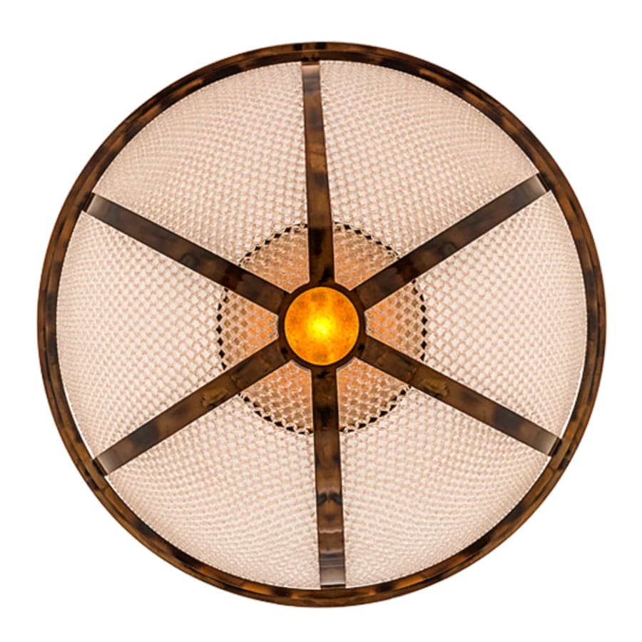 Meyda Tiffany Maille 5 Light 48" Wide Semi-Flush Bowl Ceiling Fixture