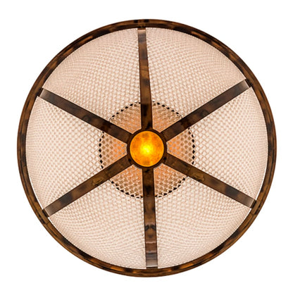 Meyda Tiffany Maille 5 Light 48" Wide Semi-Flush Bowl Ceiling Fixture