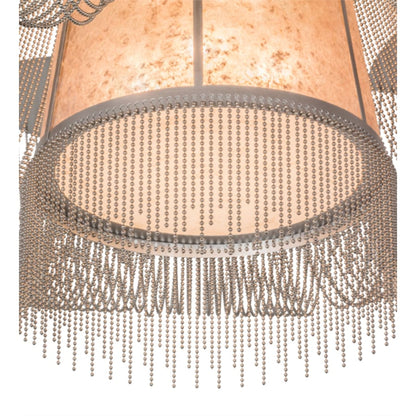 Meyda Tiffany Niagara 8 Light 60" Wide Flush Mount Waterfall Ceiling Fixture