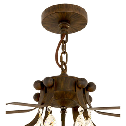 Meyda Tiffany Citadel 12 Light 35" Wide Taper Candle Pendant