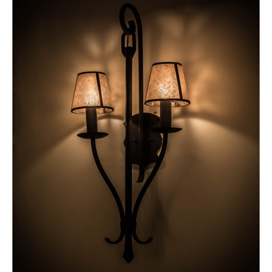 Meyda Tiffany Nehring 2 Light 41" Tall Wall Sconce