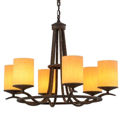 Meyda Tiffany Octavia 6 Light 36" Wide Chandelier