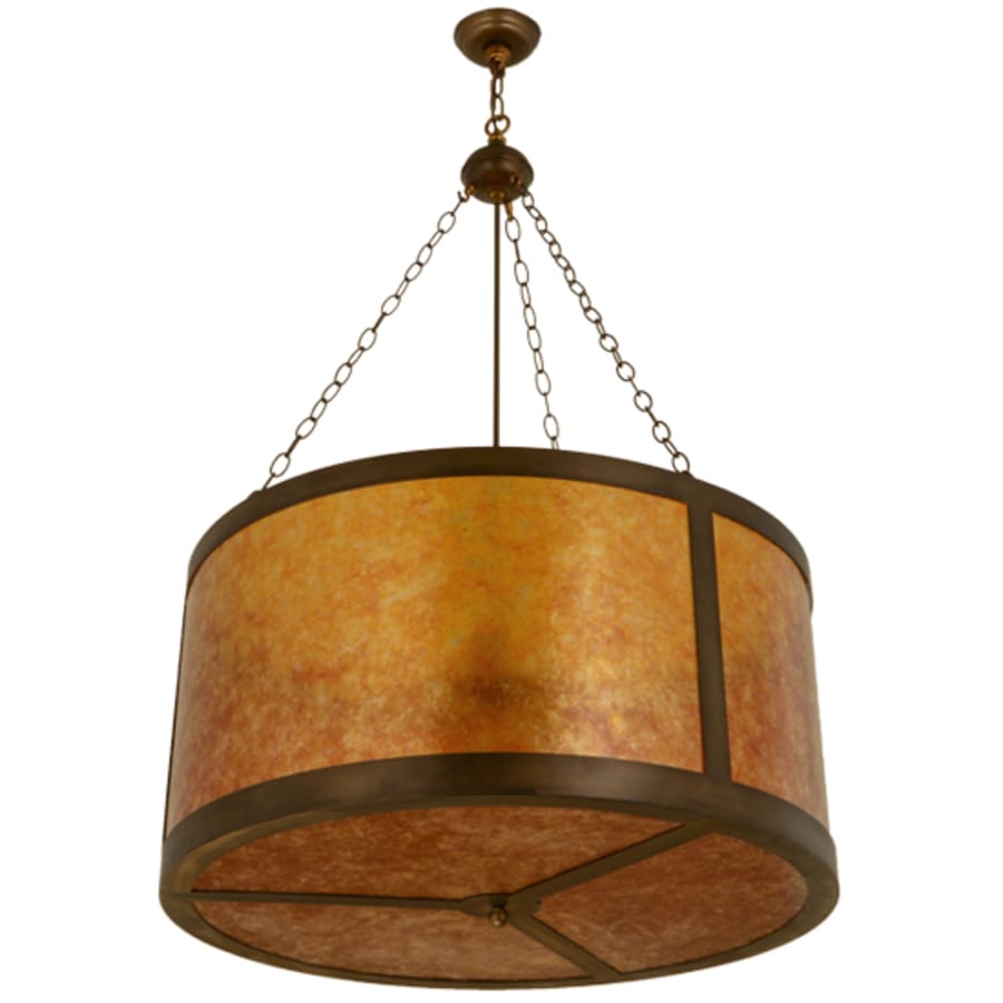 Meyda Tiffany Craftsman 4 Light 32" Wide Suspension Pendant